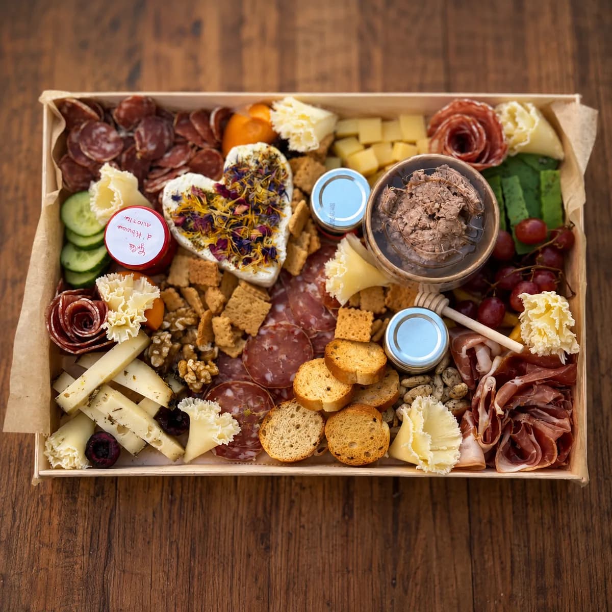 La Mixte Signature (4 pers.) — planche apéritive à emporter